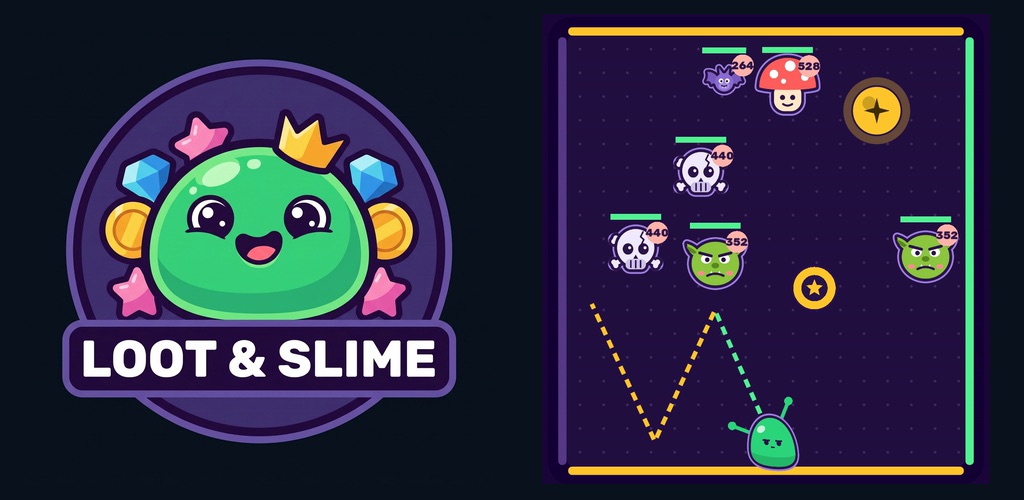 Loot & Slime key art